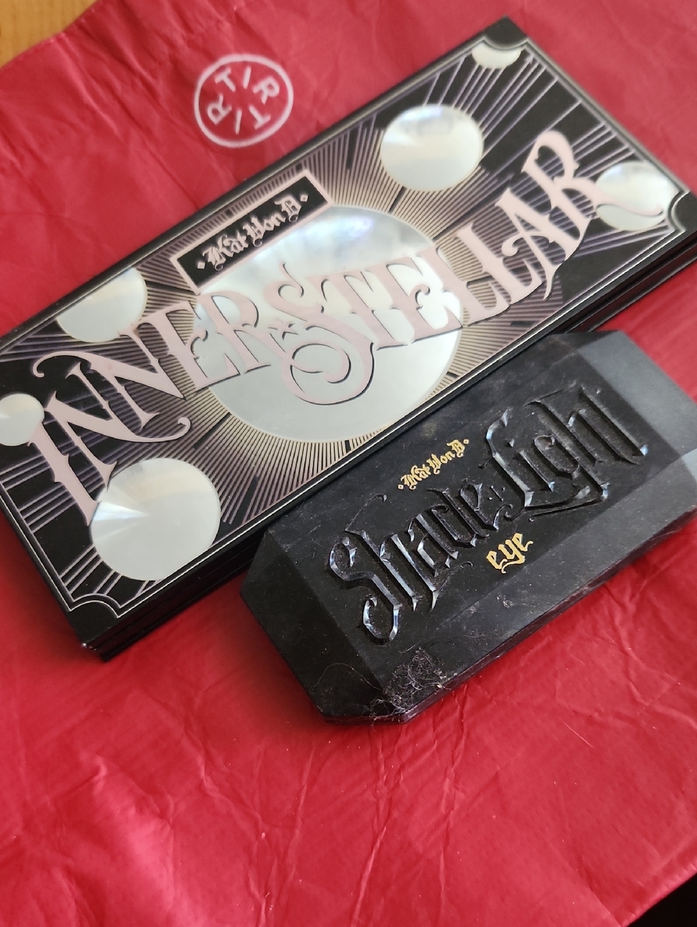 Kat Von D Black and Silver Eye Palette Duo